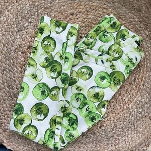 Zara Kiwi Ankle Pants Size XS